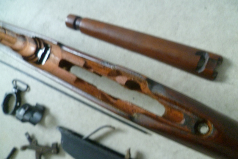 Ersatzteile und Schaft FAT Carcano – Bild 4