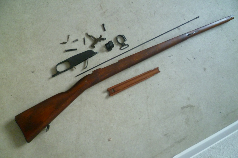 Ersatzteile und Schaft FAT Carcano – Bild 5