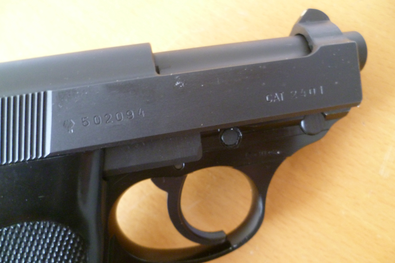 Pistole Walther P38-K 9mm Luger mit Wechsellauf 7,65mm Para – Bild 5