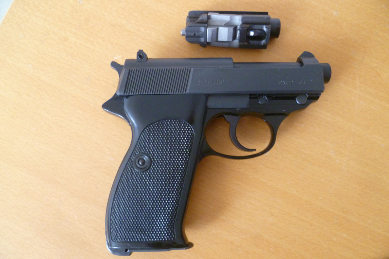 Pistole Walther P38-K 9mm Luger mit Wechsellauf 7,65mm Para – Bild 4
