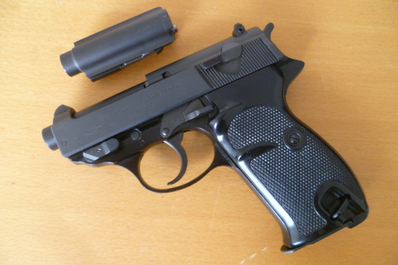 Pistole Walther P38-K 9mm Luger mit Wechsellauf 7,65mm Para – Bild 2