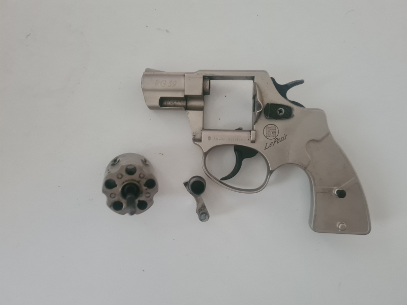 Röhm RG 59 Le Petit 9mm Knall vernickelt – 2. kép