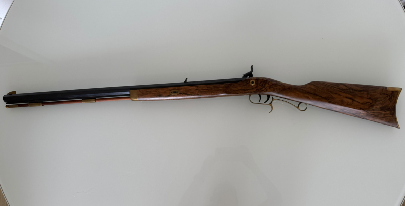 Perkussionsbüchse Dikar Hawken Schwarzpulver 45 Achtkantlauf 45 Blackpowder – Bild 2