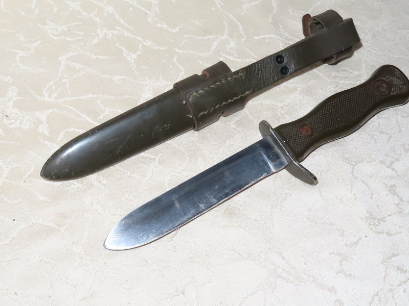 Bundeswehr Kampfmesser gestempelt OFW 70! – billede 4