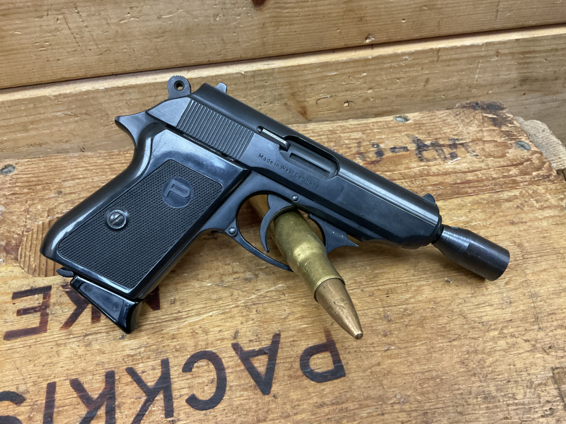 SRS Pistole Perfecta Mod FBI 8000 8mmKnall PTB 196/2 – Bild 4