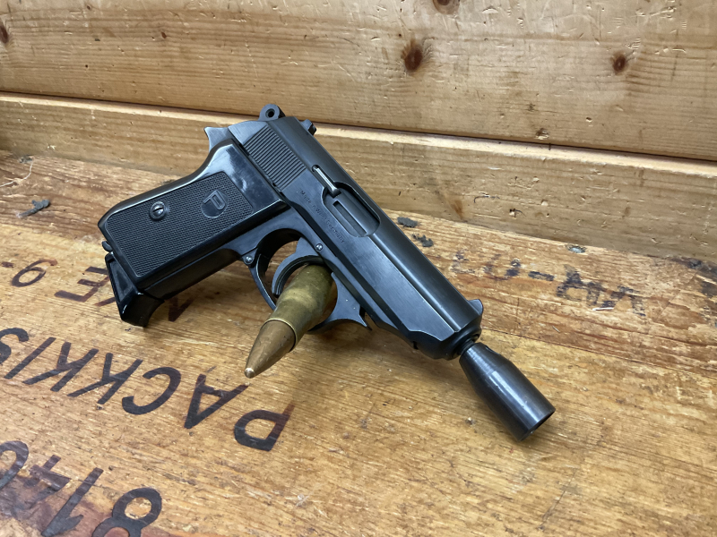 SRS Pistole Perfecta Mod FBI 8000 8mmKnall PTB 196/2 – Bild 5