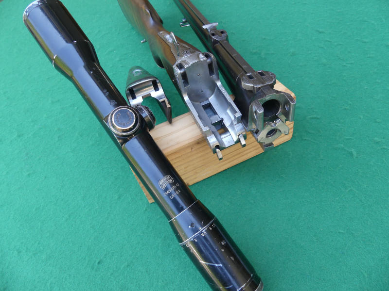 Sehr führige HEYM-Bockbüchsflinte, 7x65R, 16/70, Tierstück-Gravur – Bild 3