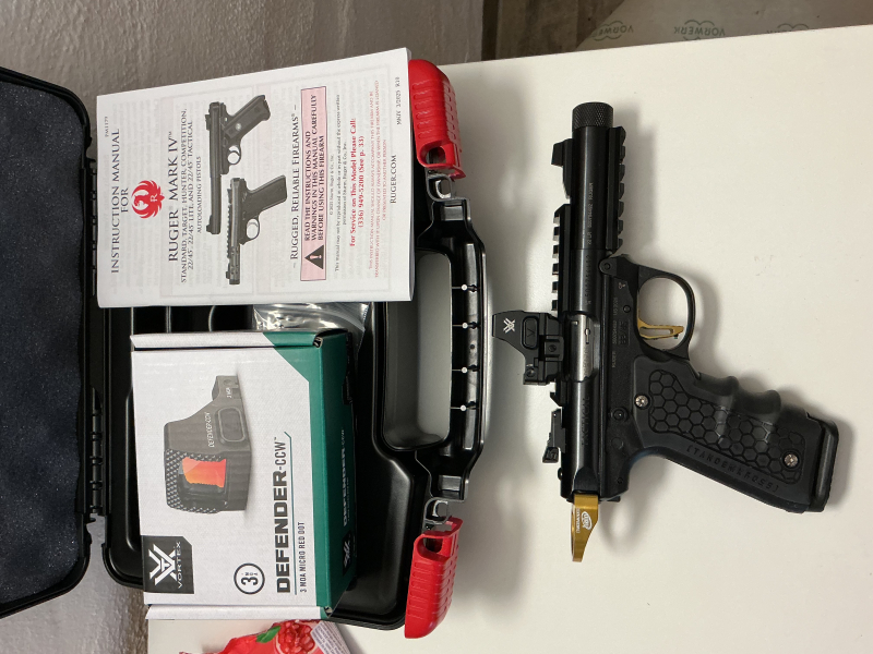 Ruger Mark IV 22/45 Tactical .22lr – billede 2