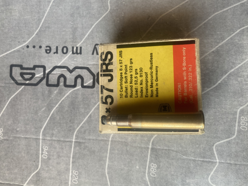 19 Patronen 8x57 JRS / IRS Rarität – Bild 2