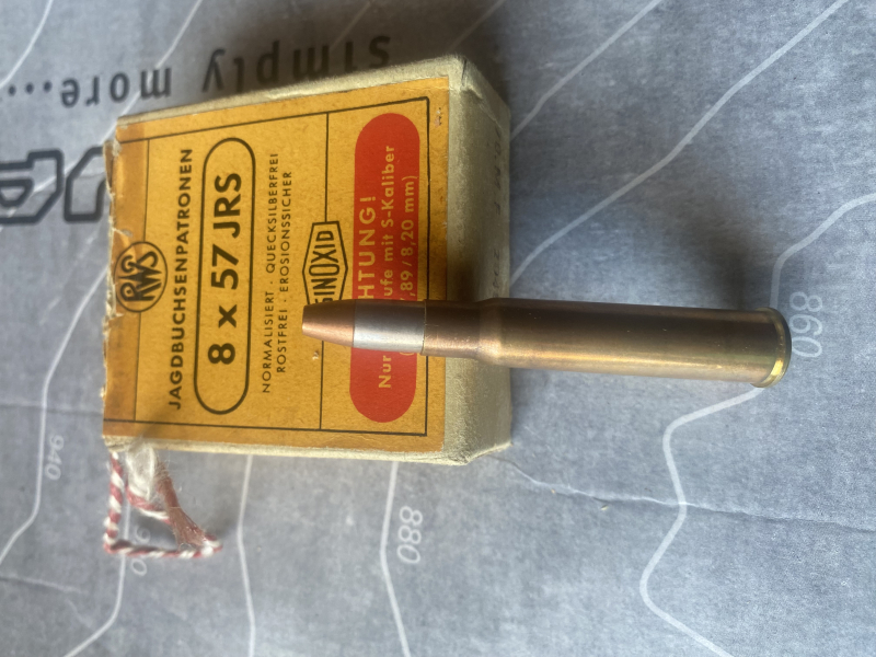 19 Patronen 8x57 JRS / IRS Rarität – Bild 4