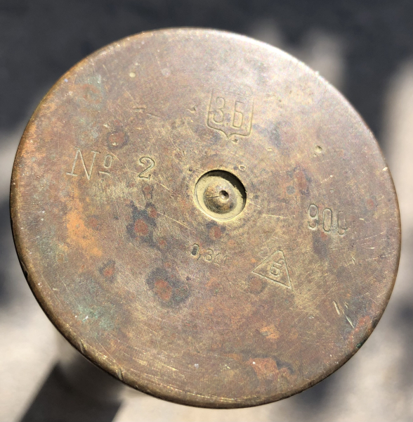 Russische 45-mm Deko-Patrone Platzpatrone wk2 – 3. kép