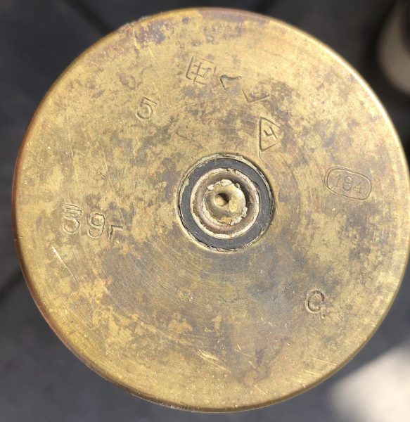 Russische 45mm Deko-Patrone Spreng WK2 – Bild 3