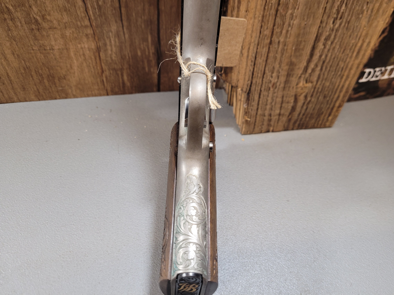 Colt Modell 1911 Kaliber .45 Auto Graviert Holzgriffschalen Pistole – Bild 4