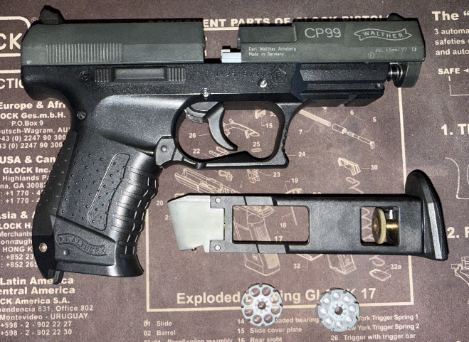 Walther CP 99 mit zwei Magazinen – Bild 2