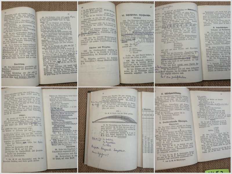 D.V. 518 (Entwurf) – Maschinengewehr-Schießvorschrift 1911 – Bild 2