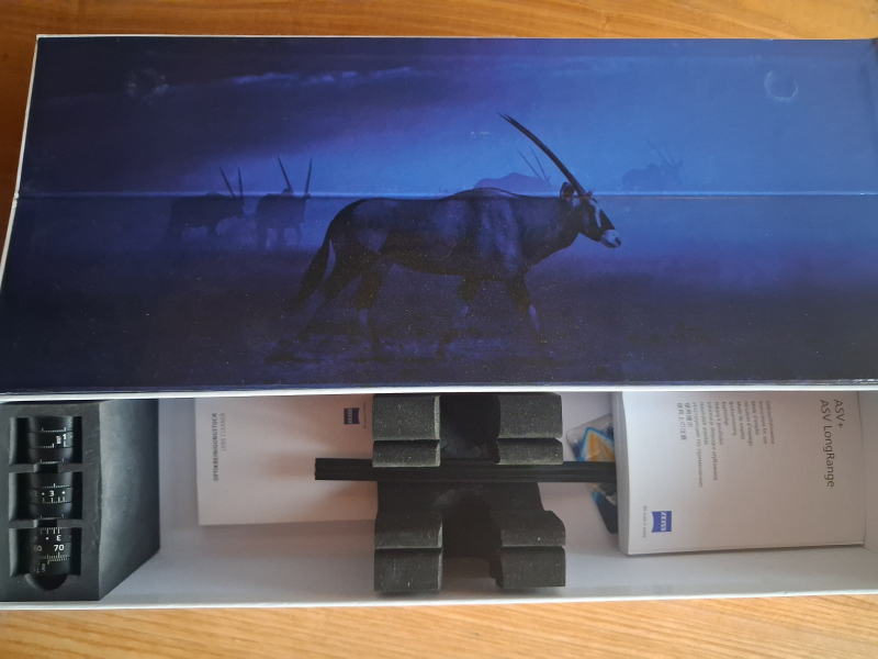 Zeiss v8 asv 2,8-20×56 mit Montage Blaser r8 top Zustand – Bild 3