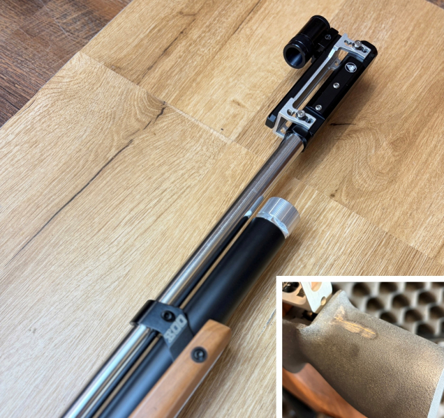Matchluftgewehr Feinwerkbau 800 W Nussbaum rechts/M ++ NEUWERTIG ++Waffen Haider++ – Bild 6
