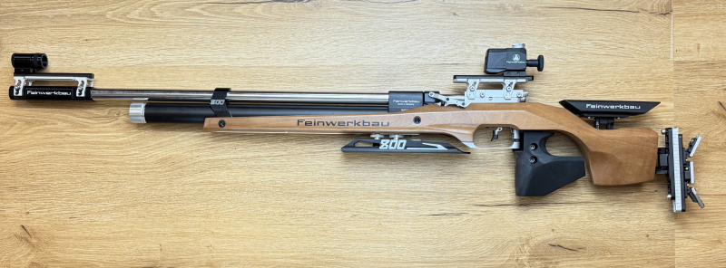 Matchluftgewehr Feinwerkbau 800 W Nussbaum rechts/M ++ NEUWERTIG ++Waffen Haider++ – Bild 3