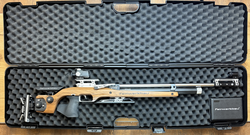 Matchluftgewehr Feinwerkbau 800 W Nussbaum rechts/M ++ NEUWERTIG ++Waffen Haider++ – Bild 5