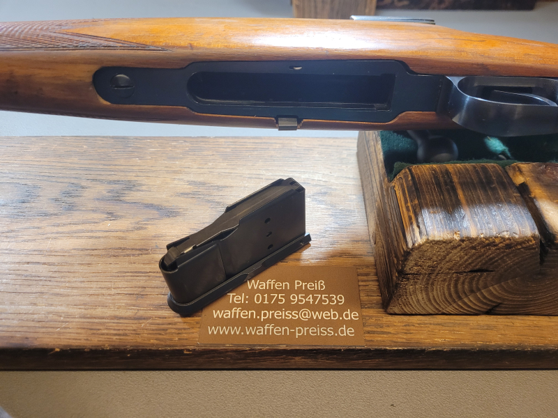 Repetierer Neuwaffe 8x57IS DWM 98 Magazin Voere 3 Schuss Schwenkmontage – Bild 3