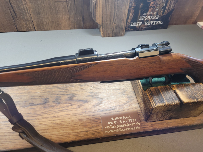 Repetierer Neuwaffe 8x57IS DWM 98 Magazin Voere 3 Schuss Schwenkmontage – Bild 2