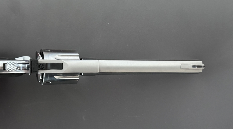 Taurus Revolver .44 Magnum 6,5" Hochglanz Edelstahl Mikrometervisier – Bild 4