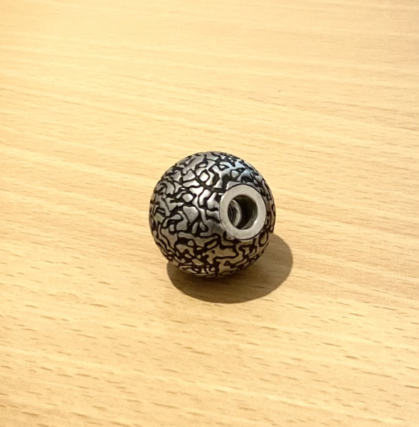 KAMMERGRIFFKUGEL Gehirnoptik - Boule de levier Brainy – Bild 3