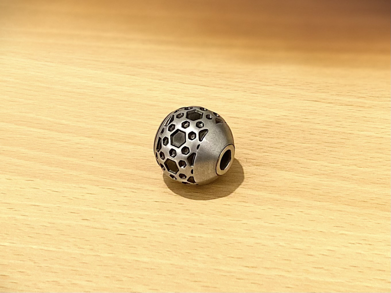 KAMMERGRIFFKUGEL in Wabenoptik - Boule de levier effet nid d'abeille – Bild 4