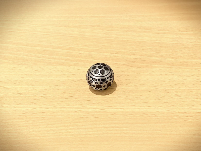 KAMMERGRIFFKUGEL in Wabenoptik - Boule de levier effet nid d'abeille – Bild 2