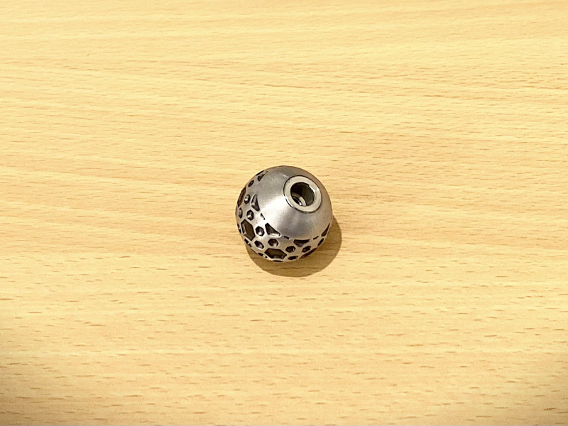 KAMMERGRIFFKUGEL in Wabenoptik - Boule de levier effet nid d'abeille – Bild 5