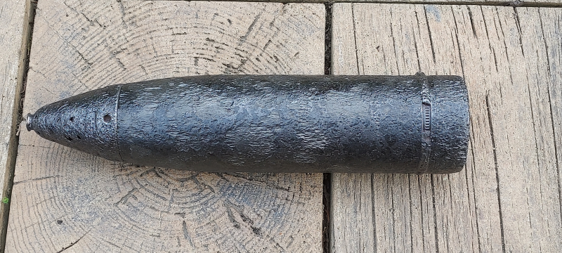 7,5 cm Le.I.G 18 mit zunder - original WW 2 – Bild 3