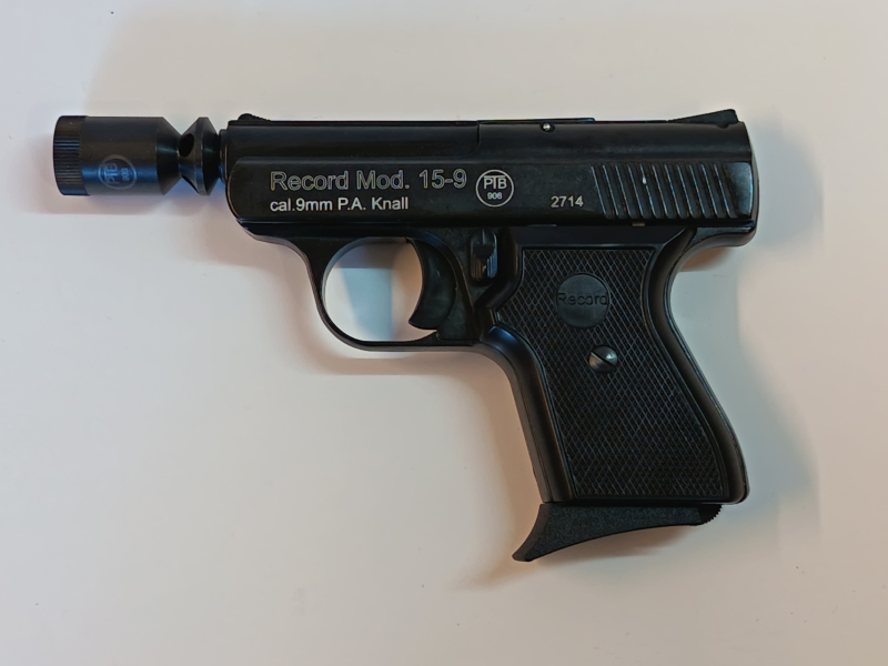 Record Mod. 15-9 9mm P.A.K + Holster – Bild 4