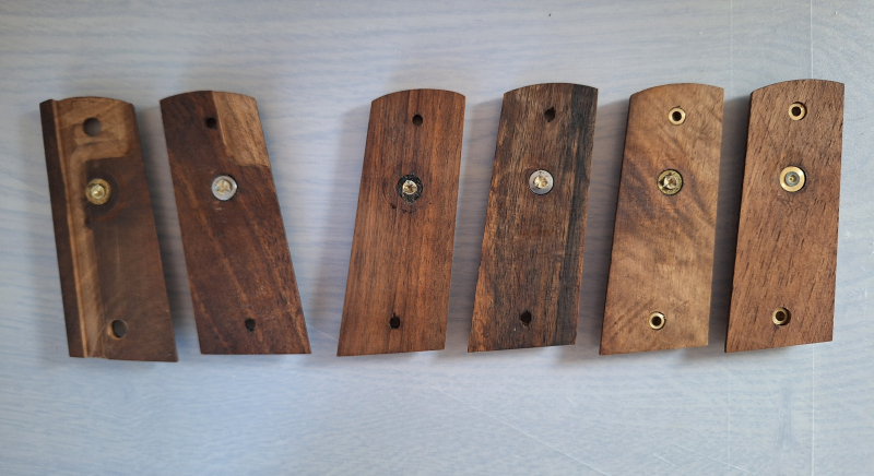 Mehrere Holzgriffschalen Erma EGP45 und EP452 – Bild 2