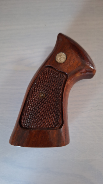 Holzgriff Smith & Wesson K/L Square Butt neuwertig – imaginea 2