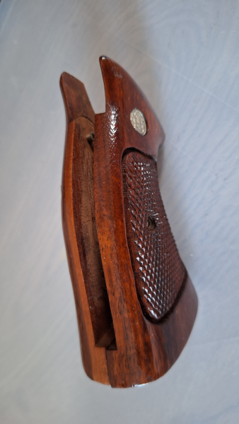 Holzgriff Smith & Wesson K/L Square Butt neuwertig – imaginea 3