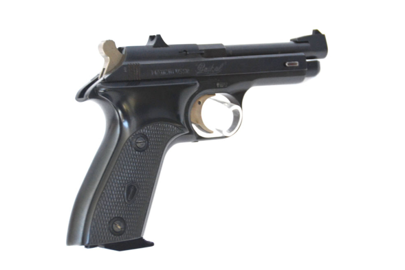 Selbstladepistole Baikal Modell Marco, Kaliber .22L.R., mit Holster und Reservemagazin, 1991 – Bild 4