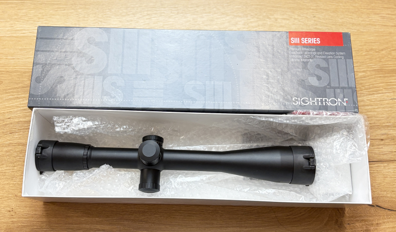 Zielfernrohr Sightron SIII Competition 45x45 ED (Target Dot) ++ TOP ZUSTAND ++ – Bild 3