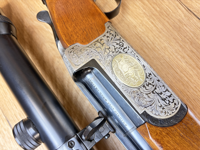 Bockbüchsflinte Antonio Zoli Kal. .222rem + 16/70 inkl. Zielfernohr Kahles Helia L 3-12x56 – Bild 5