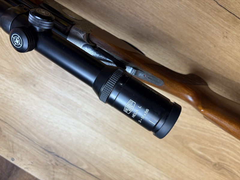 Bockbüchsflinte Antonio Zoli Kal. .222rem + 16/70 inkl. Zielfernohr Kahles Helia L 3-12x56 – Bild 4