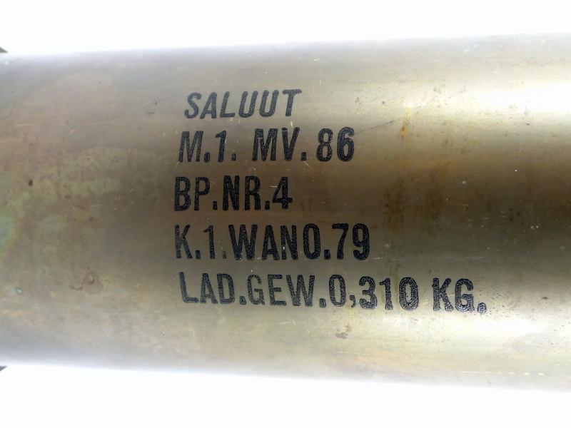 47 mm (4,7 cm) – 3-Pfund-Patronenhülse für niederländische Salutpatronen – Bild 2