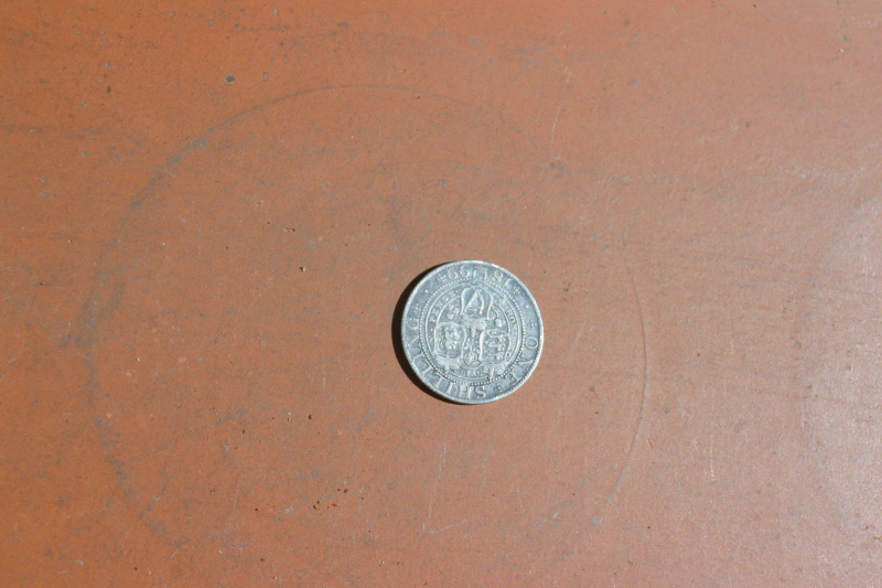 Silbermünze 1 Shilling England v. 1899 – Bild 2