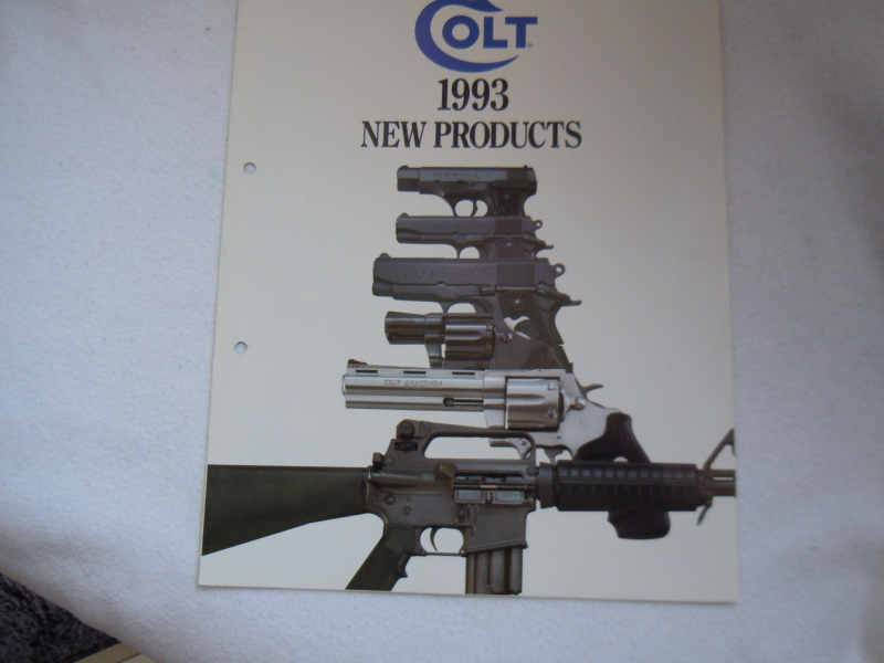 Colt original Kataloge von 1990 -1993 – Bild 2