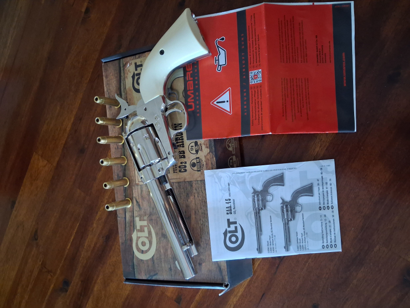 Colt SAA 45 in 4,5mm bbs – immagine 4