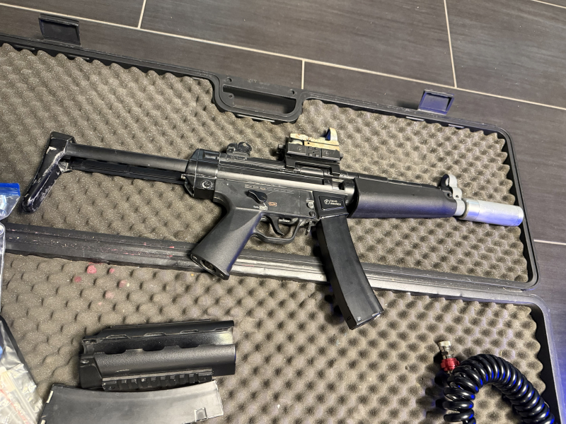 Umarex RAM 12s MP5 mit diversem Zubehör – imaginea 4