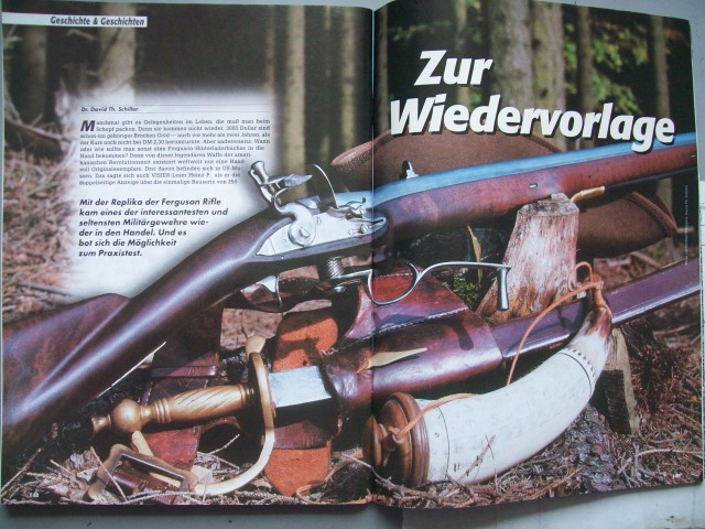 Visier - Heft ** Salonlöwe -- Die Zündpillen Salonpistole ++ Steinschloßhinterlader von Ferguson ** – nuotrauka 2