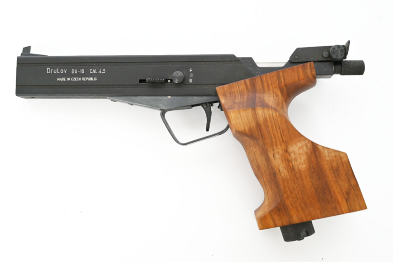 CO2 Luftpistole Drulov Modell DU-10, Kaliber 4,5 mm, (.177) F-Zeichen – zdjęcie 2