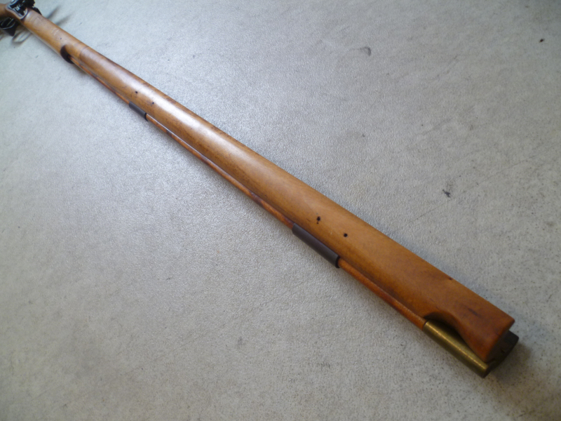 Steinschlossgewehr Schaft und Ersatzteile – Bild 4