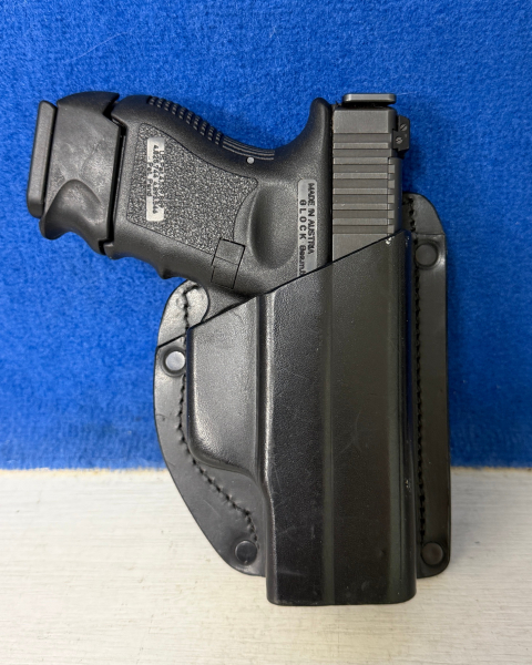 Gürtelholster in Leder für Glock 26 – Bild 3