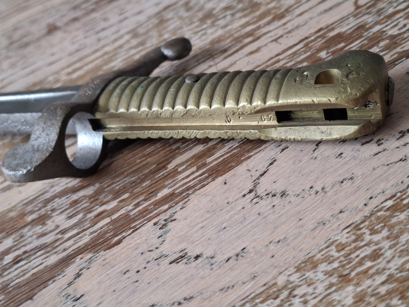 Bajonett Frankreich Säbelbajonett Mod.1842 – Bild 3
