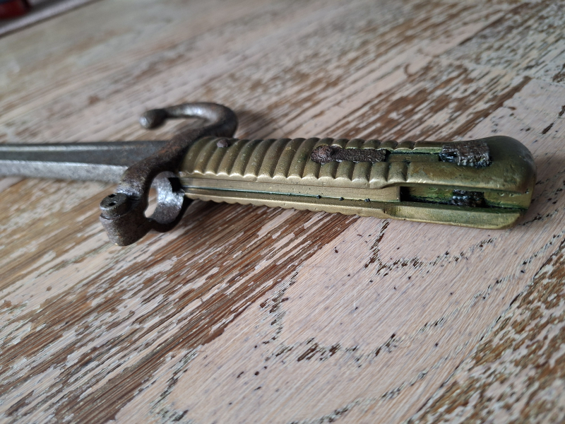 Bajonett Frankreich Säbelbajonett Mod.1866 – Bild 3